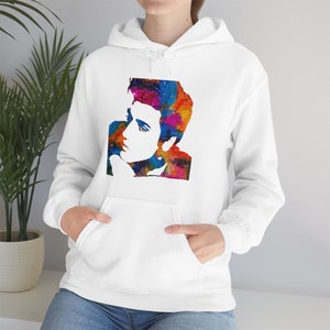 Vintage art paintings Elvis Presley King of Rock and Roll Vintage Retro Unisex Fit Hoodie for Elvis fans