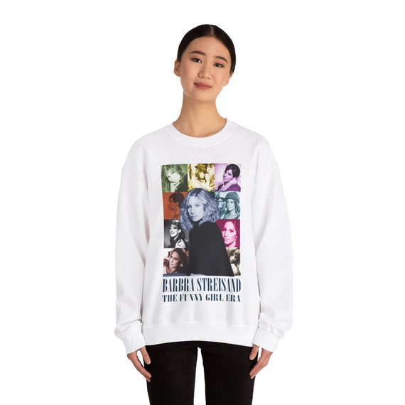 Vintage Retro Pop Art Barbra Streisand Unisex Crewneck Sweatshirt for Barbra Fans Fan Art Etsy UK