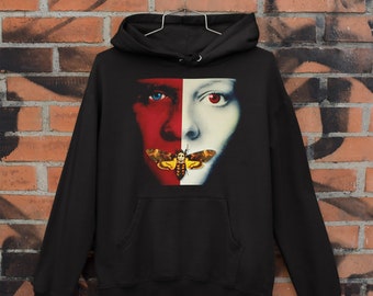 Vintage Retro The silence of the Lambs classy movie fan art Unisex Hooded Sweatshirt Hoodie