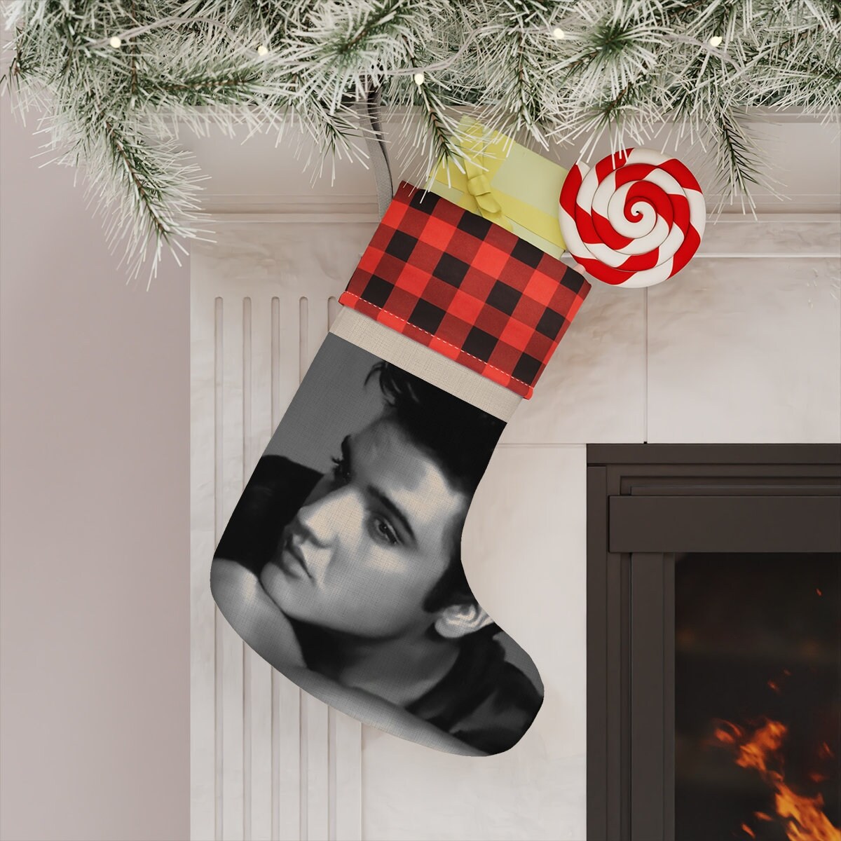 Elvis sneakers and Christmas stocking PRINCE THE ARTIST FORMERLY KNOWN AS CHRISTMAS STOCKING - ADD  main image 4