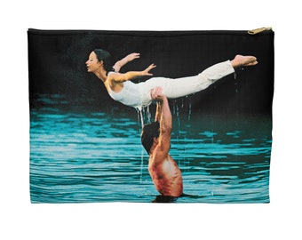 Vintage película romántica con clase Patrick Swayze Cosmetic Bag accesorio Bolsa para los fans de Patrick Swayze