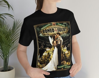 Vintage Romeo and Juliet classy movie poster Unisex Tee Shirt for Leonardo DiCaprio fans