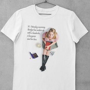 Vintage Bridget Jones&#39;s Diary funny movie quote Renee Zellweger fan art Unisex Fit