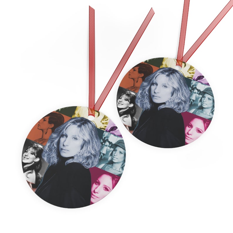 Christmas Ornament Vintage Retro Look Funny Girl Barbra Streisand