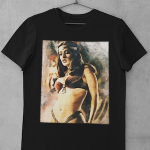 Vintage Shirt Salma Hayek Fan Art Shirt From Dusk Till Dawn Unisex Tee Shirt