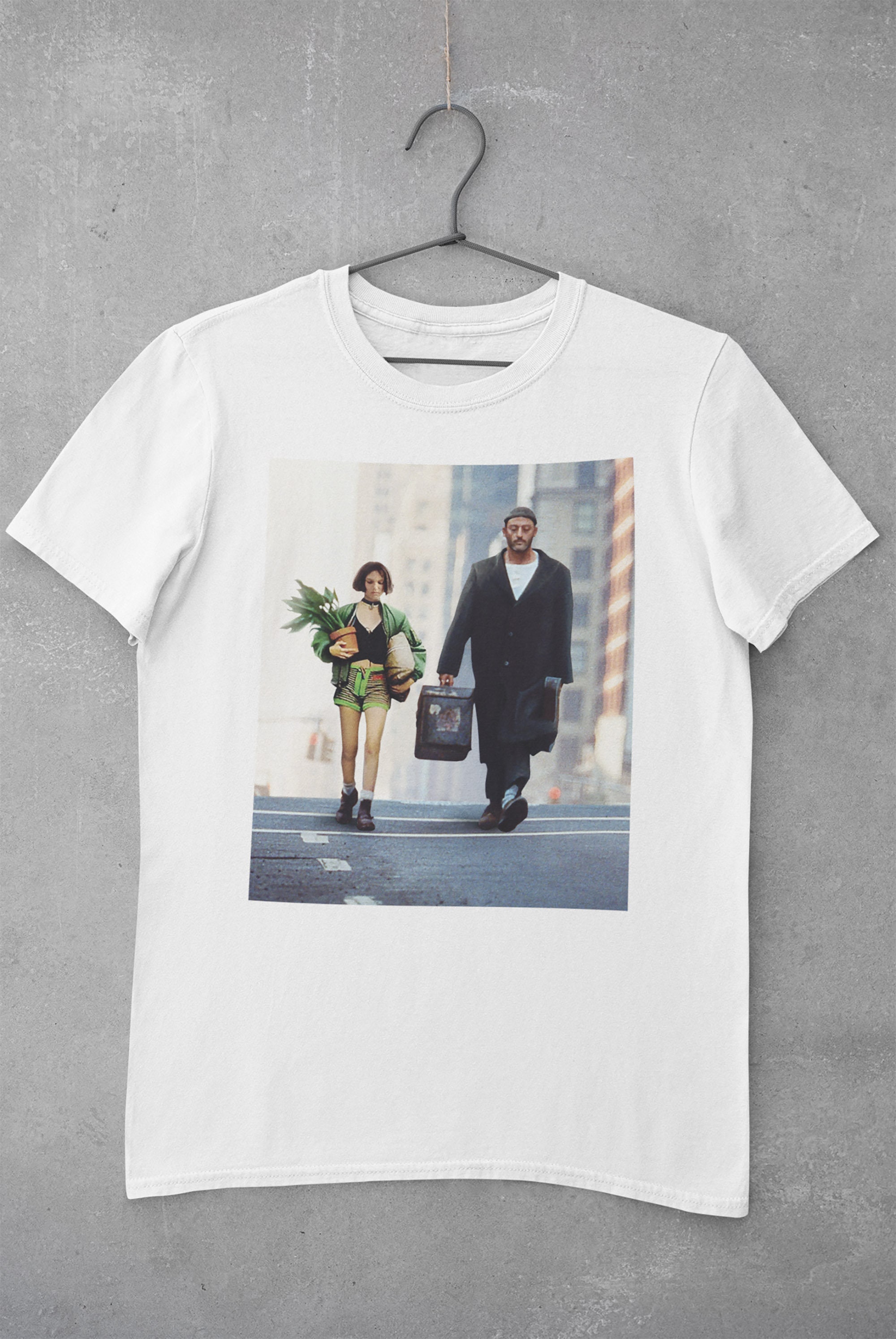【ビッグ Tシャツ】新品 プリント ナタリーポートマン 映画 ファン ストリートデリー