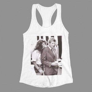 Vintage Retro Women&#39;s Racerback Tank Pretty Woman Classy movie Julia Roberts Richard Gere couple fan art for fans