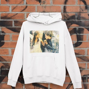 Vintage Sweatshirt Romeo and Juliet romantic movie fan art Unisex Hooded Sweatshirt Hoodie for Leonardo Dicaprio fans