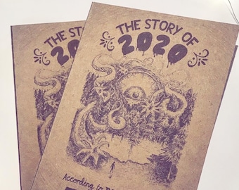 The Story of  2020 According to Paper Jamm. First 4 issues AND Jakob&#39;s Box bundle (Paperr Jamm)