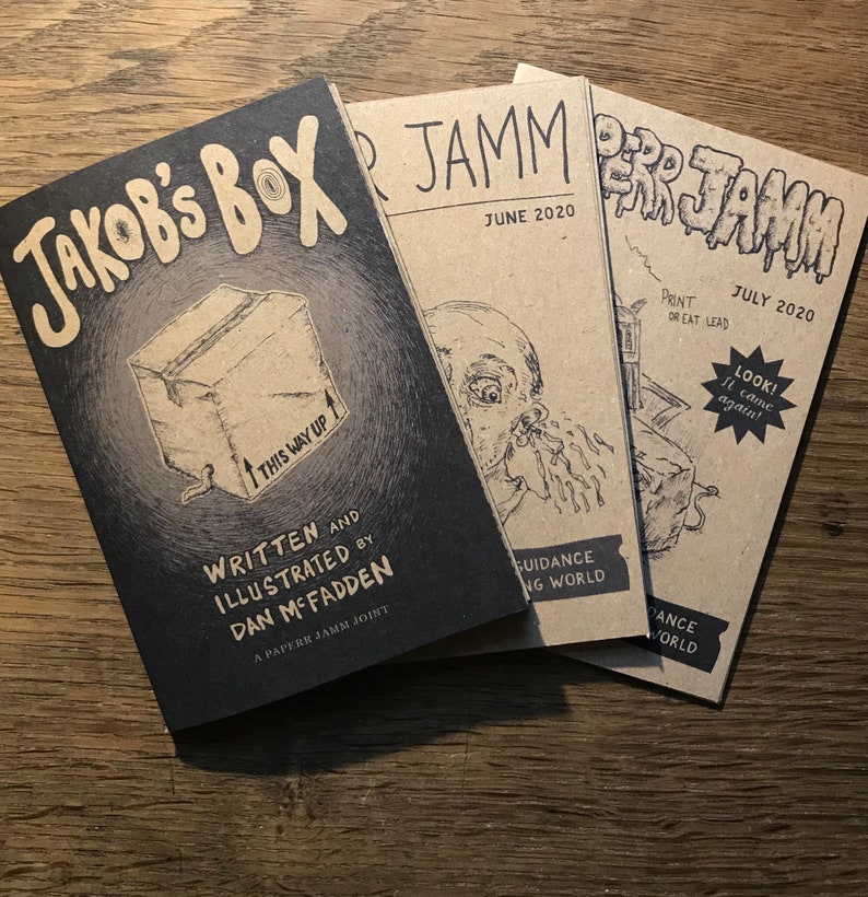 Issue 1, 2 & Jakob's Box bundle Paper Jamm image 1