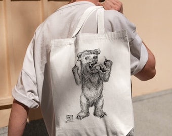 Paperr Jamm Tote Bag "DC Bear"