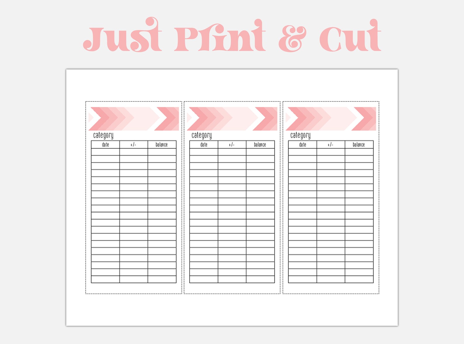 Printable Cash Envelope Insert For Budgeting Cash Envelope Etsy