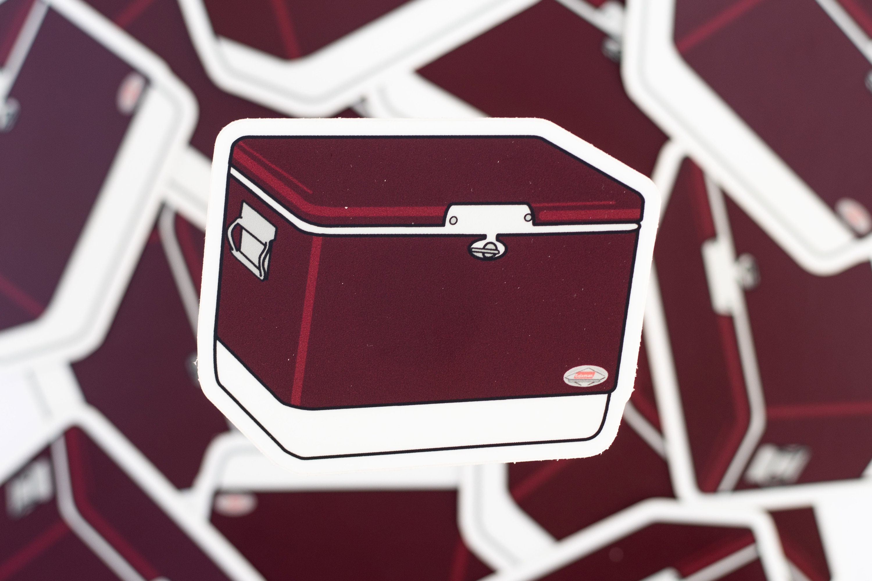 Vintage Hard Side Ice Chest Sticker Vinyl Dishwasher Safe Etsy UK