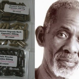 Dr. Sebi Zugelassene Kräuter In Kapseln Für eine 15-Tage-Reinigung von Dickdarm, Darm und Verdauungstrakt