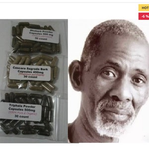 Dr. Sebi Approved Herbal Doppelpunkt 15 Tage Reinigen (Hauptbereich für alle Krankheiten) In Kapseln