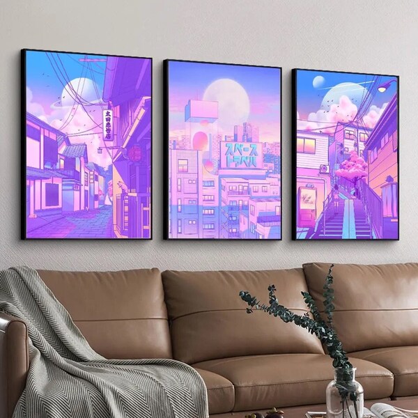 Anime Wall Decor - Etsy