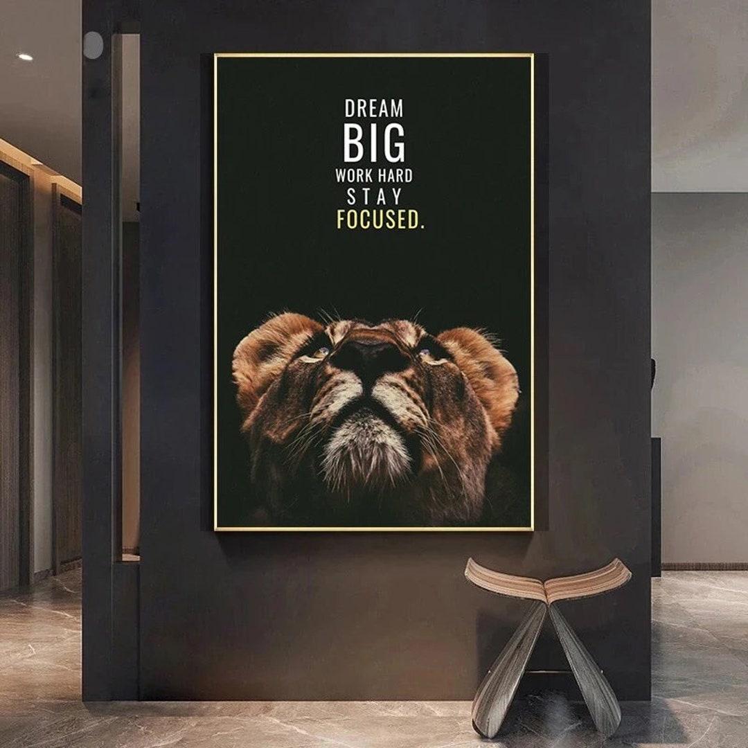 Inspirational Wall Art Framed Office Decor Wall Art Inspirational Quote