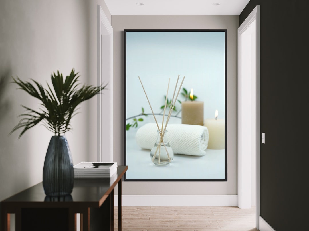 Spa Bathroom Wall Art Spa Decor Farmhouse Wall Decor Self Care Gift