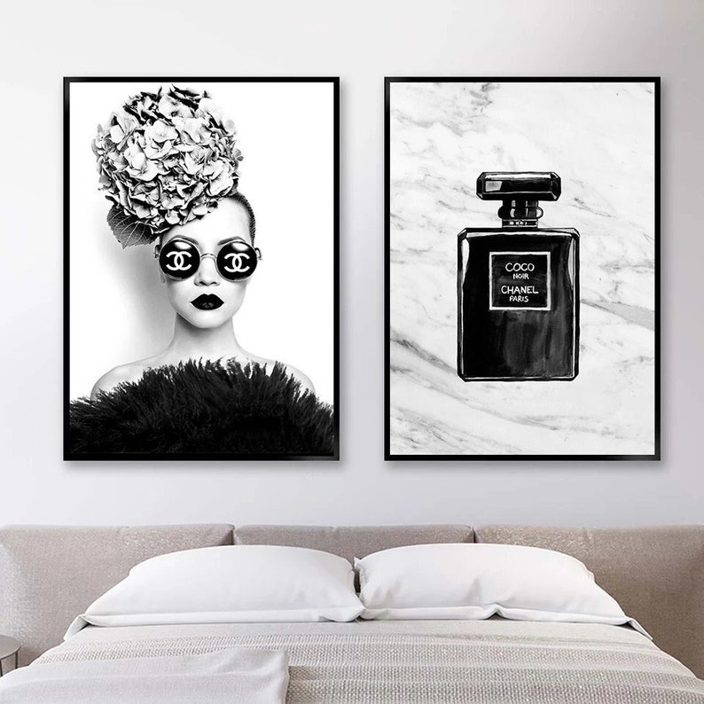 Designer Canvas Wall Art Prints Designer Wall Art Decor Set Etsy