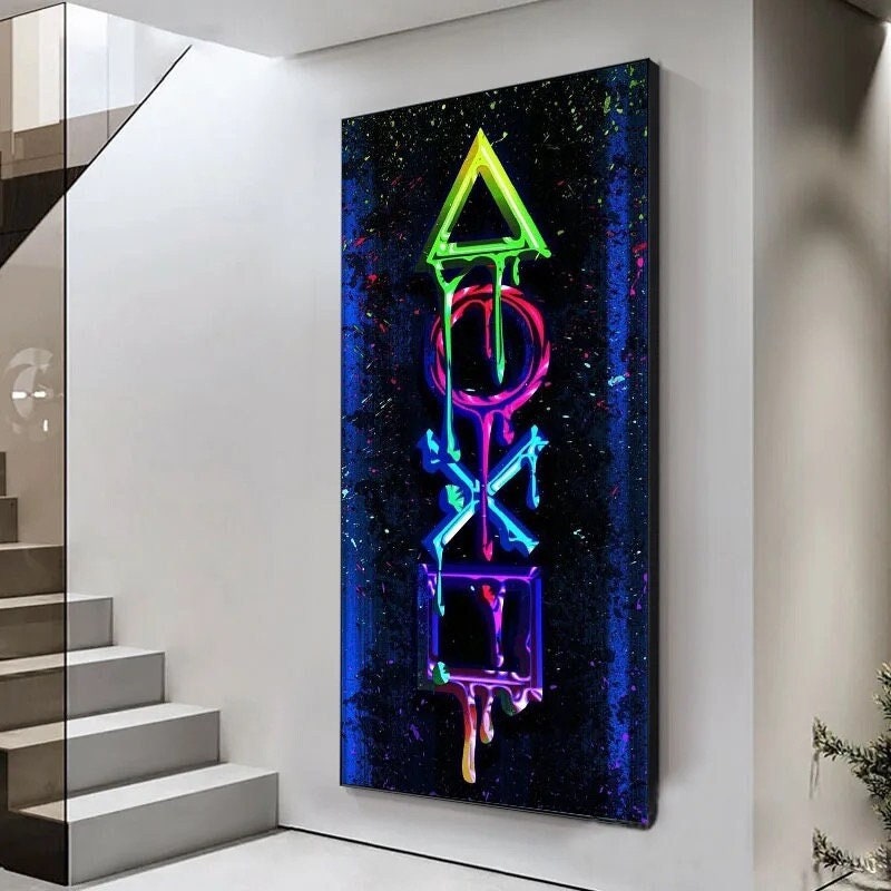 Games Room Wall Art Decor Gifts for Gamer Neon Sign Etsy