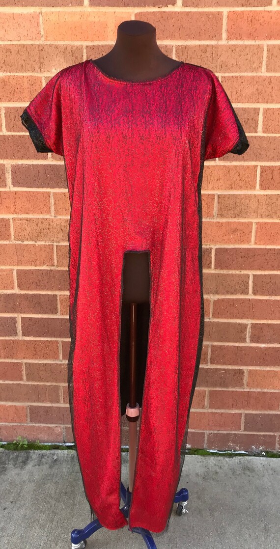 Long Redemption sparkly red dress Long Redemption sparkly red dress