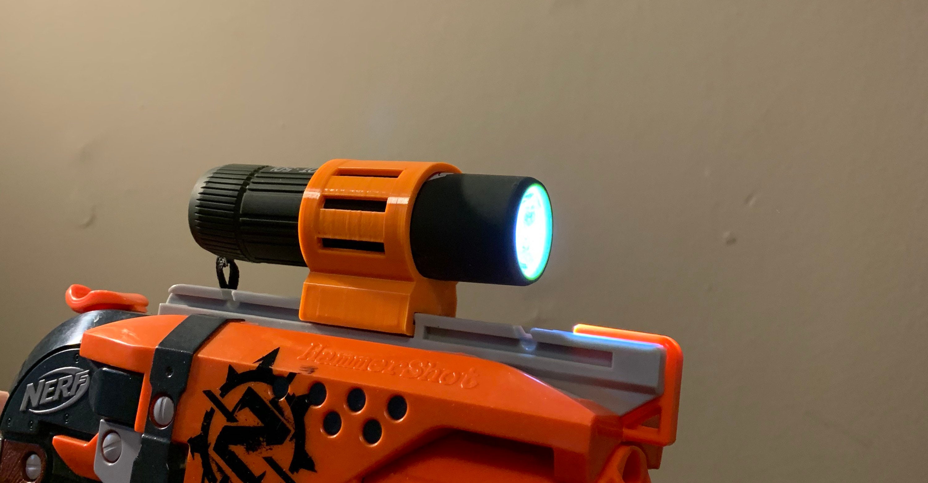 Nerf Gun Tactical Accessory Kit Orange/black Nerf Ammo 5 or 3 Etsy UK