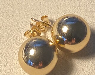 Carissima Orecchini A Bottone Oro Giallo 9K – 2 Mm, Eleganti E Classici