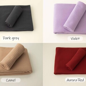 Textured Newborn Photography Backdrop: Stretch Wrap, Baby Posing Fabric bild 6