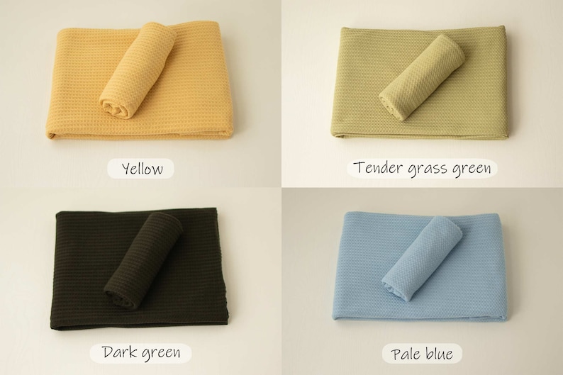 Textured Newborn Photography Backdrop: Stretch Wrap, Baby Posing Fabric bild 5