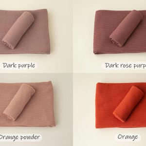 Textured Newborn Photography Backdrop: Stretch Wrap, Baby Posing Fabric bild 4
