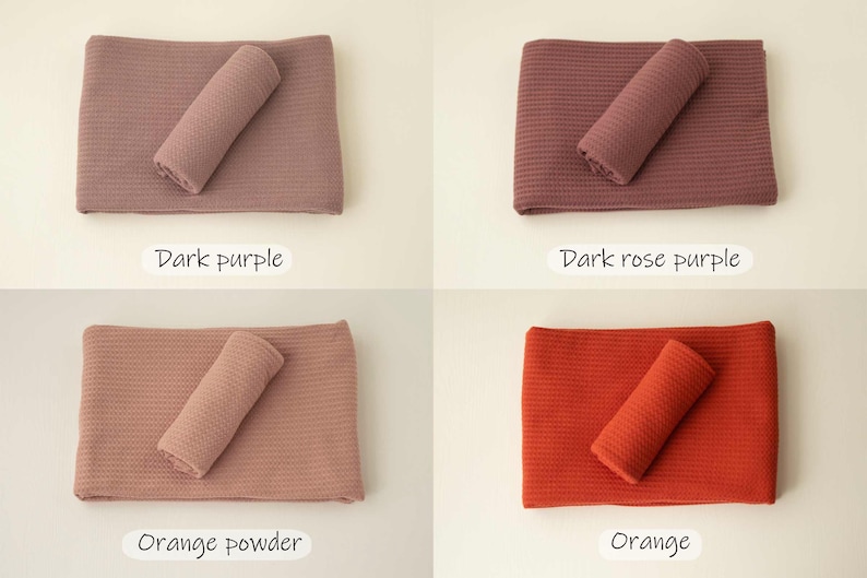 Textured Newborn Photography Backdrop: Stretch Wrap, Baby Posing Fabric bild 4