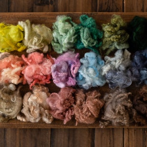 Merino Wool Fluff Basket Stuffer, Basket Filler, Newborn Photography Prop, Newborn Layer