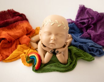 Newborn Wrap Rainbow Baby Rainbow Set Photography Props Baby Boy Baby