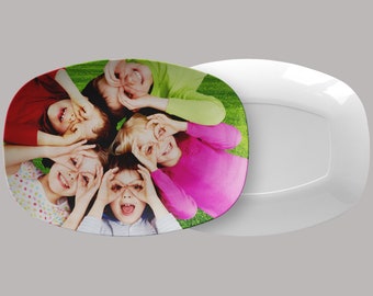 Personalized Photo Platter, Custom Family Gift