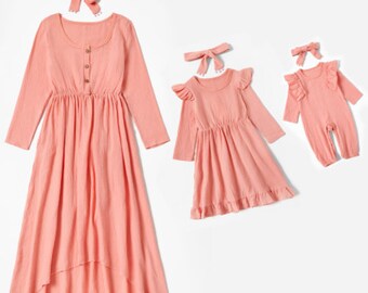 mommy and baby dress