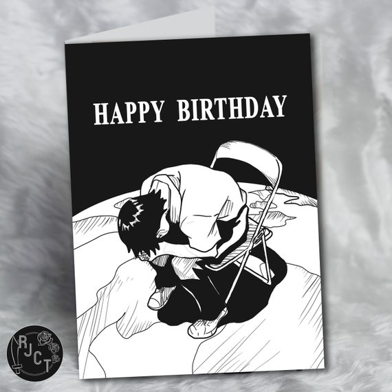 Personalised NEON GENESIS EVANGELION Birthday Card • personalized shinji  anime