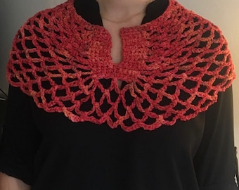 Accesorio único, hecho a mano y tejido a crochet.