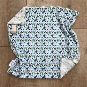 Mountain Animals Baby Blanket; Minky Lovey; Wildlife  Nursery; Moose Deer Bear Baby Blanket; Woodland Nursery; Gift for Baby; Baby Animal