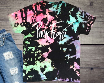 Pink floyd tie dye t shirts