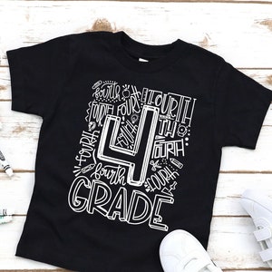 Fourth Grade Shirt: Back to School Tee