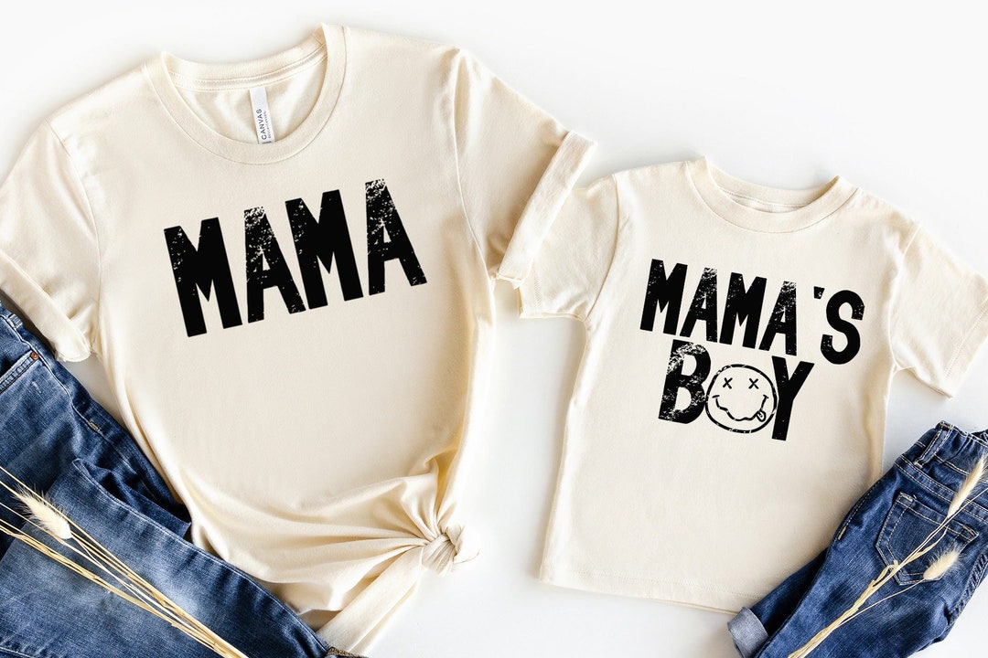 Mother's Day Son and Mama Matching Shirt/mama's Boy Toddler Shirt