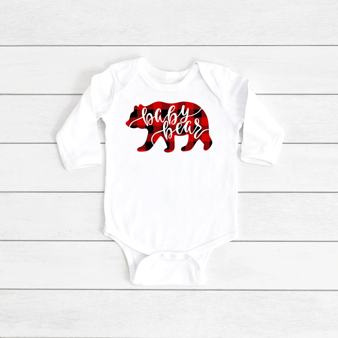 Baby Bear Bodysuit/new Baby Outfit/baby Gift/baby Boy Etsy