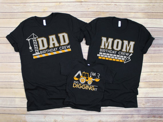 Mom Birthday Crew Construction Birthday Party Theme T Shirt Mom Birthday Crew Construction Birthday Party Theme T Shirt