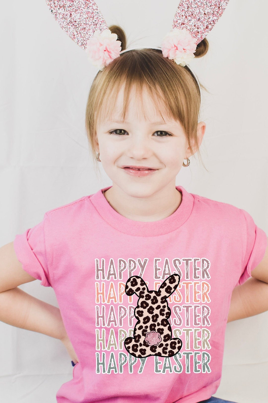 Happy Easter Bunny Toddler Shirt/easter Day Shirt/bunny Rabbit Shirt