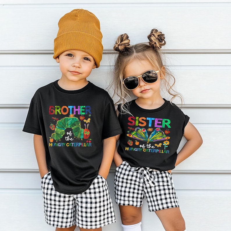 Personalized Hungry Caterpillar First Birthday Shirts image 6