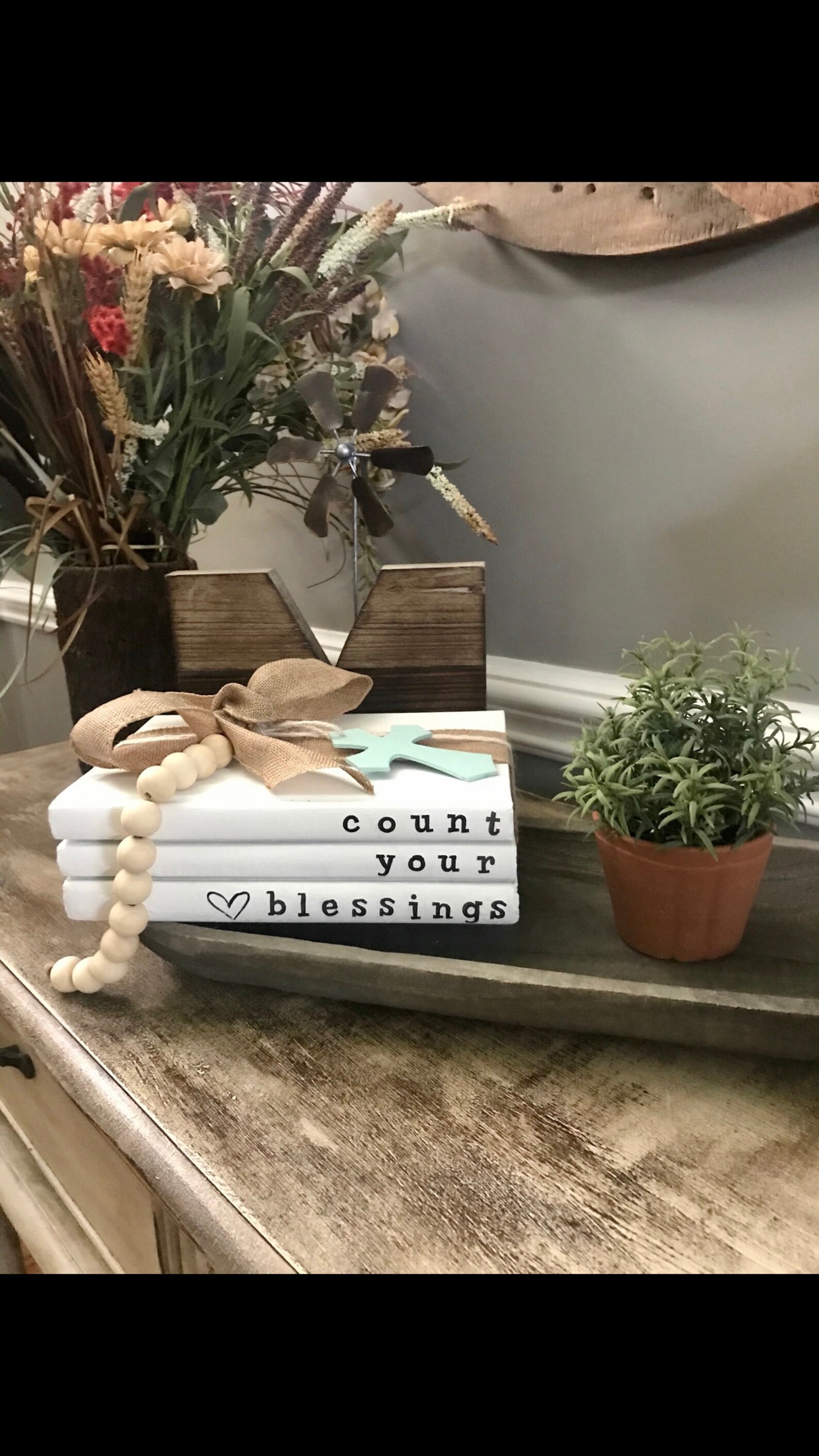 Personalized Farmhouse Books Customized Books Stamped Books - Etsy