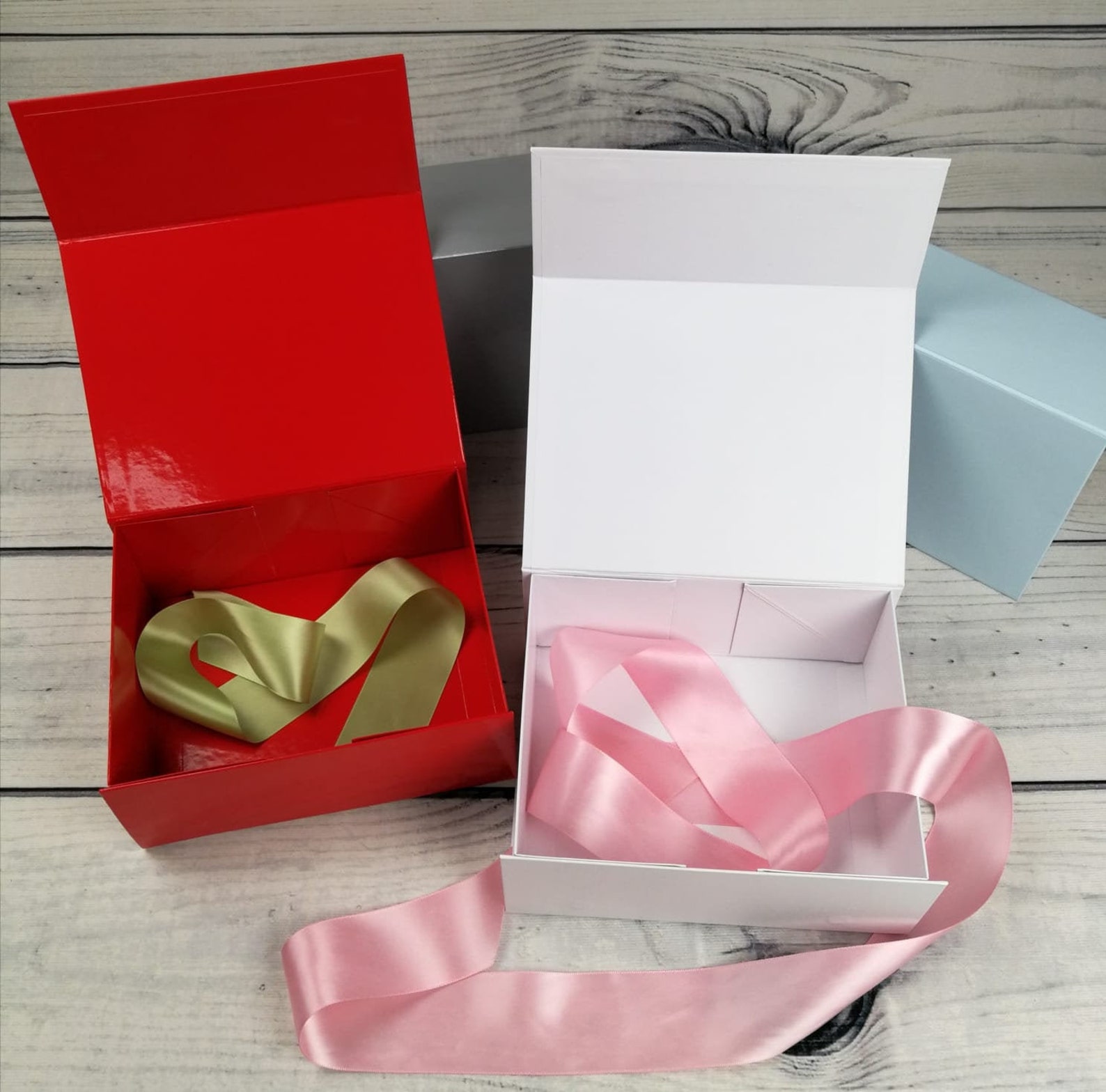 Blank Plain Gift Box Large Medium Small Various Etsy
