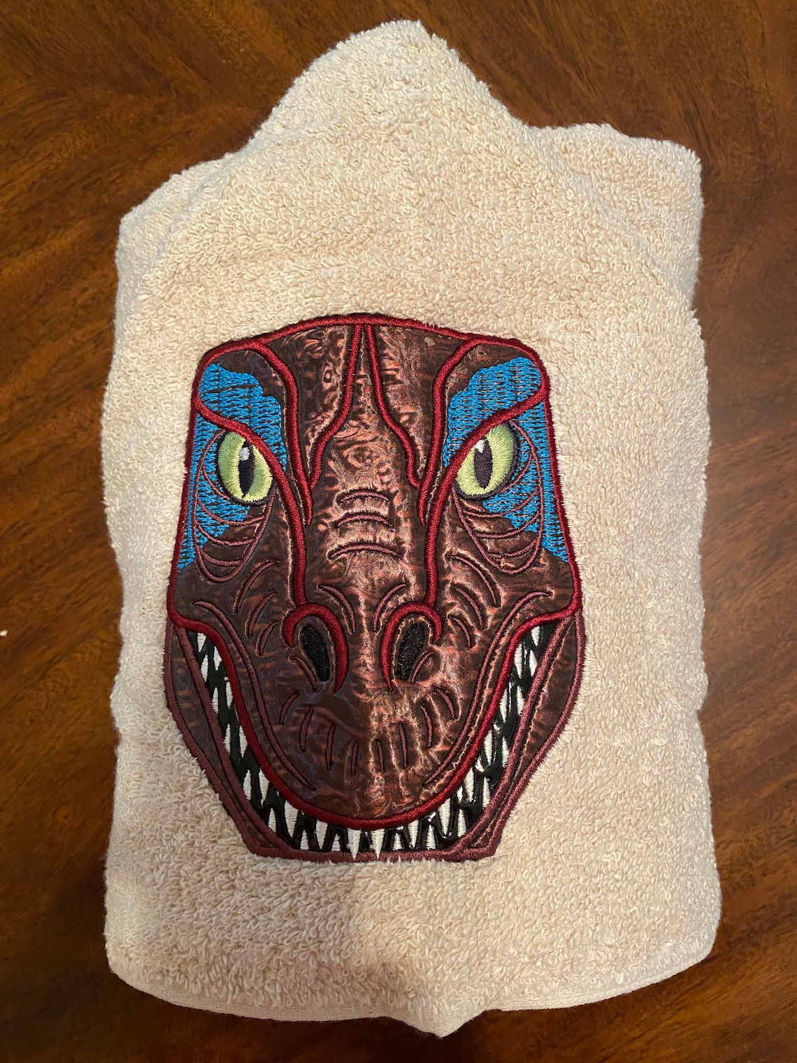 jurassic park beach towel