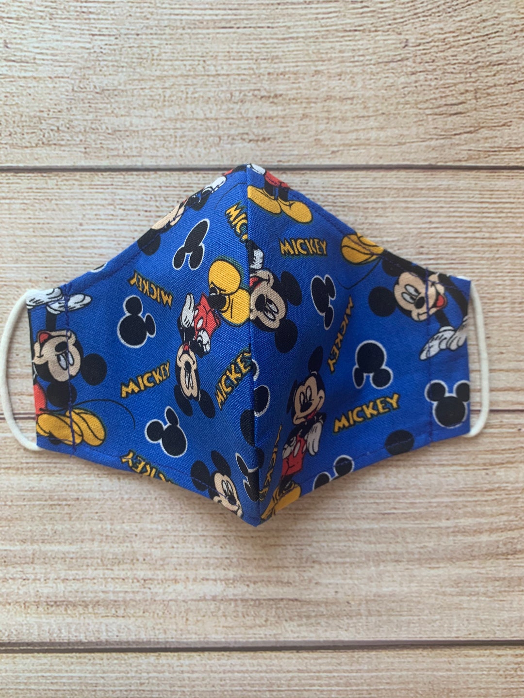 Disney Mickey Mouse Face Mask. Disneyland Mask. Disney Mask. Double