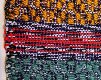 Table Runner , Handwoven Table Topper , Coffee Table Runner